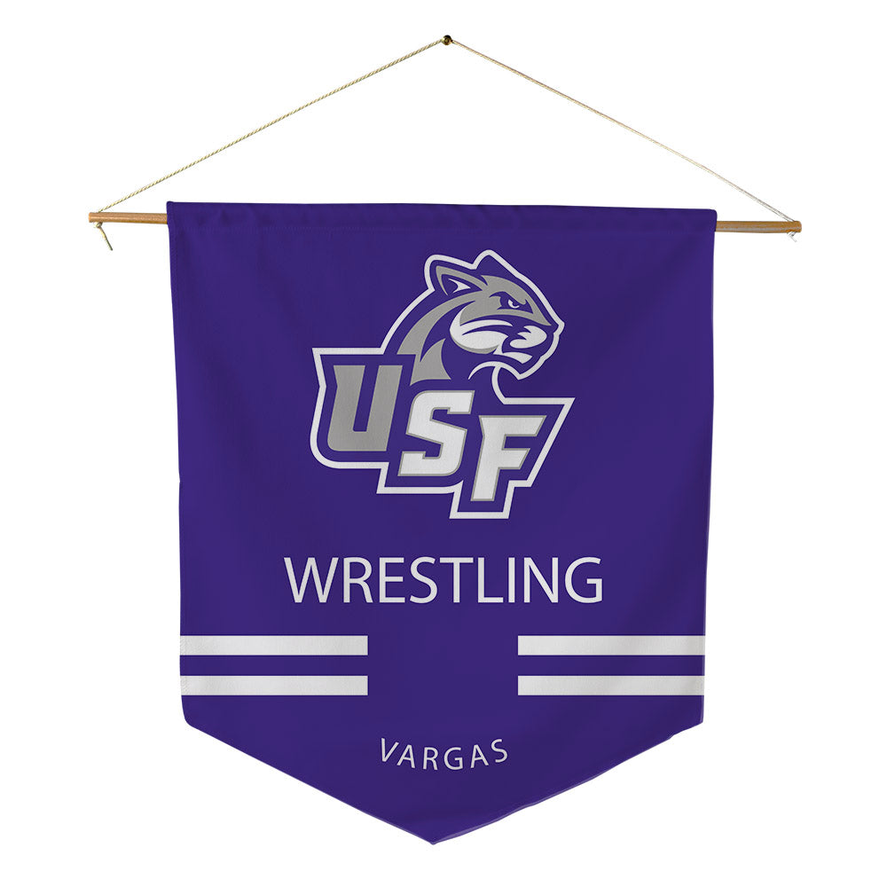 Sioux Falls - NCAA Wrestling : Gabino Vargas - Pennant - 18" x 21"-0