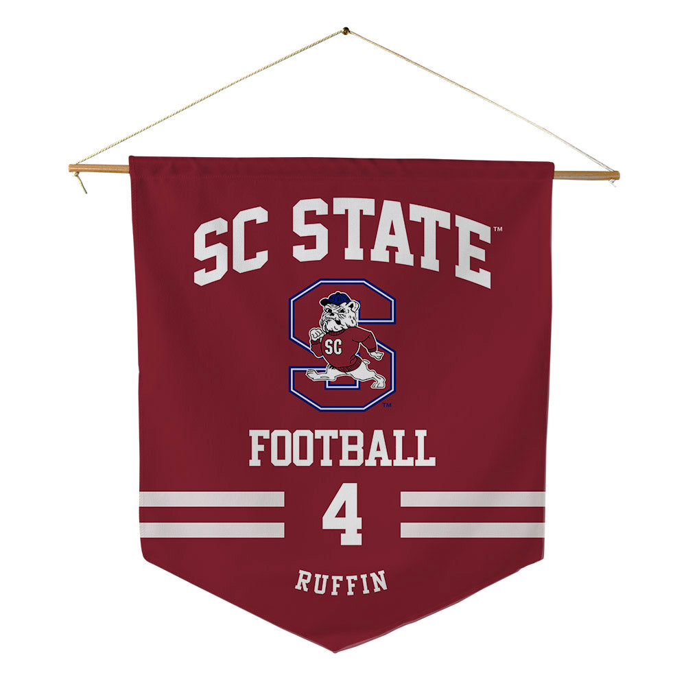 SCSU - NCAA Football : Deyandre Ruffin - Pennant - 18" x 21"-0