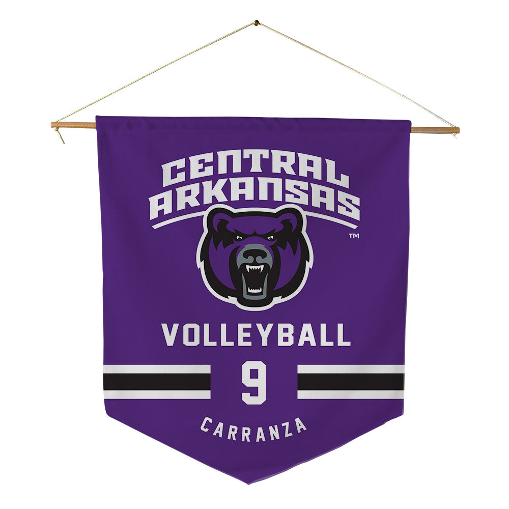 Central Arkansas - NCAA Women's Volleyball : Alexa Carranza - Pennant - 18" x 21"-0
