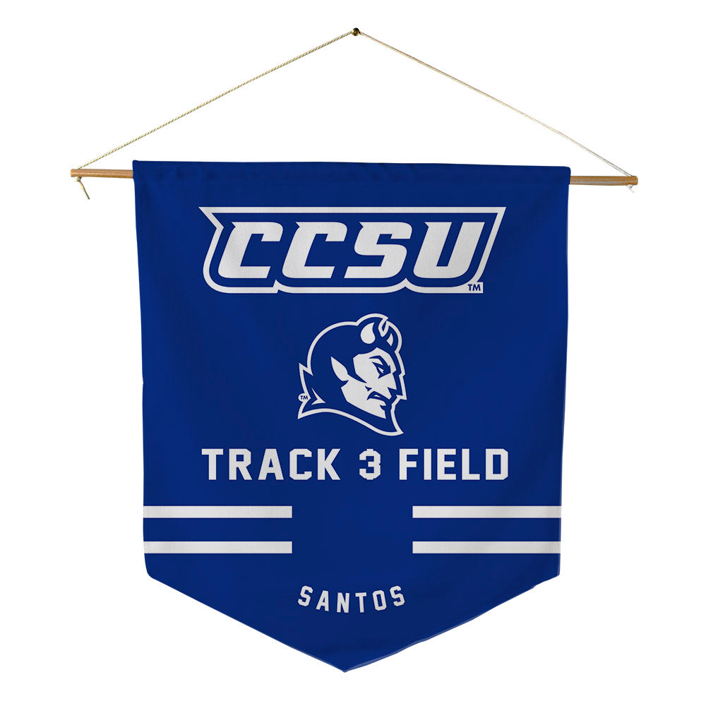 CCSU - NCAA Women's Track & Field : Bella Santos - Pennant - 18" x 21"-0