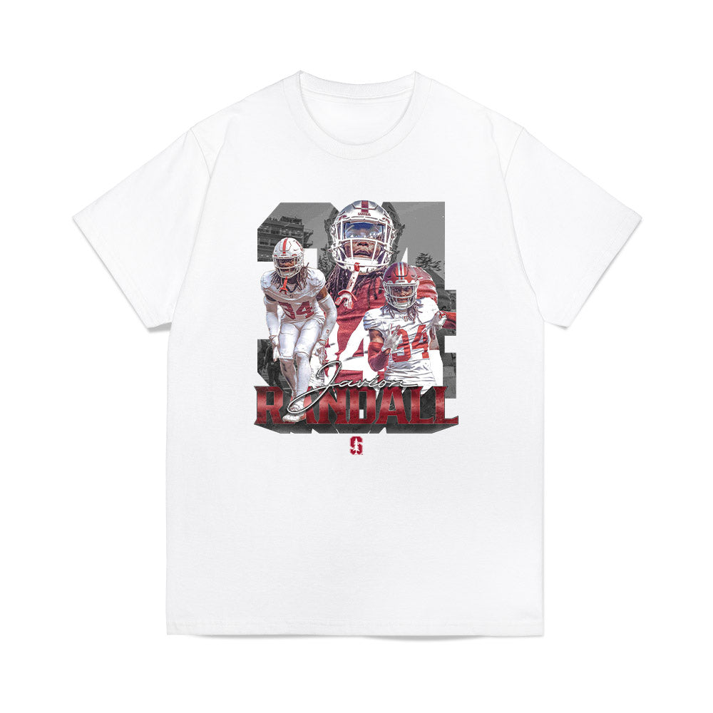 Stanford - NCAA Football : Javion Randall - Collage Premium T-Shirt-0