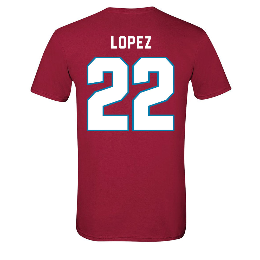 LMU - NCAA Women's Volleyball : Kayla Lopez - Classic Shersey Soft Style T-Shirt-1
