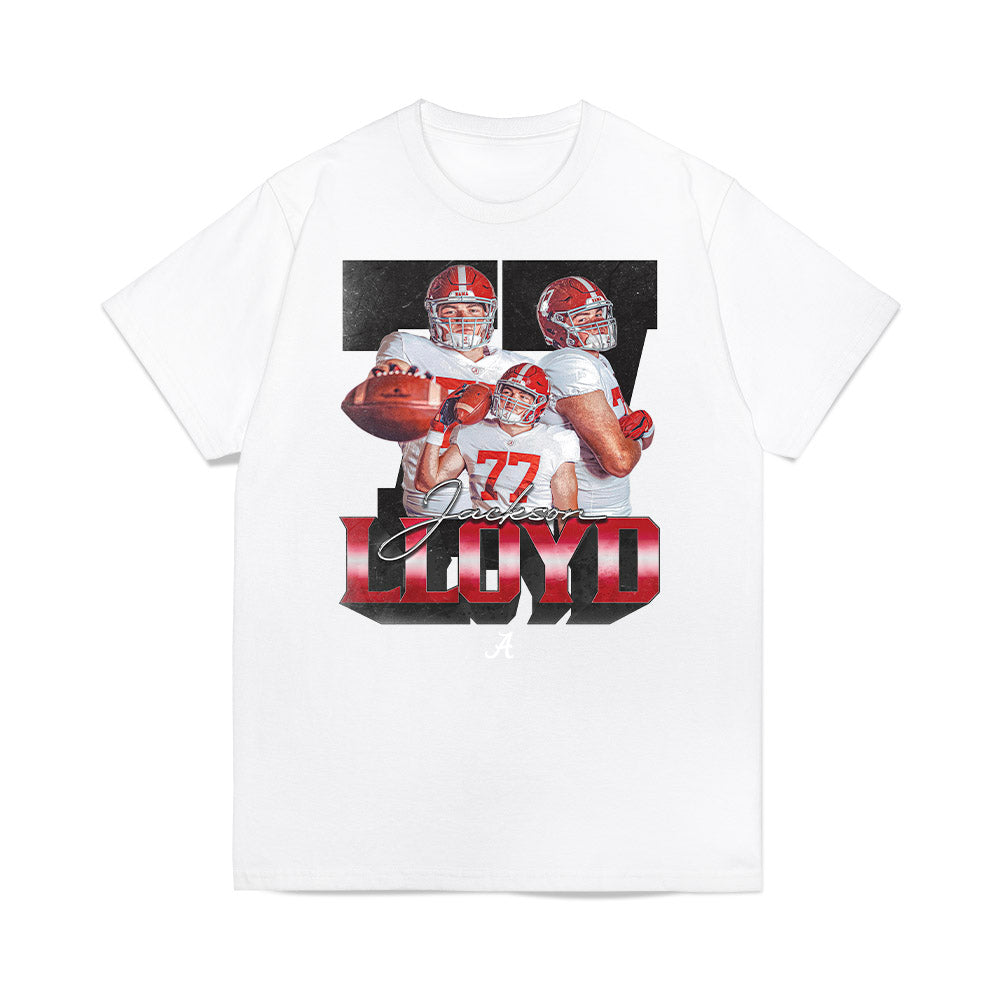 Alabama - NCAA Football : Jackson Lloyd - Collage Premium T-Shirt-0
