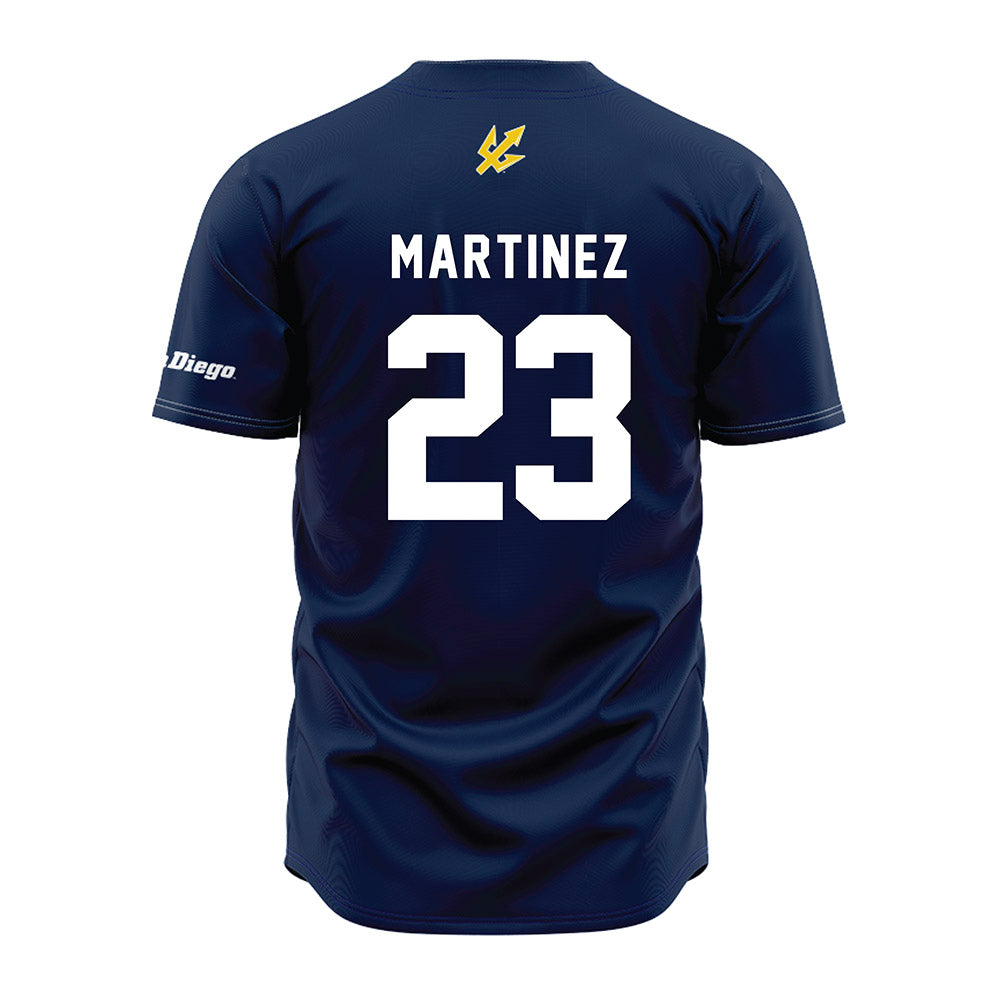 UCSD - NCAA Baseball : Trevian Martinez - Jersey-1