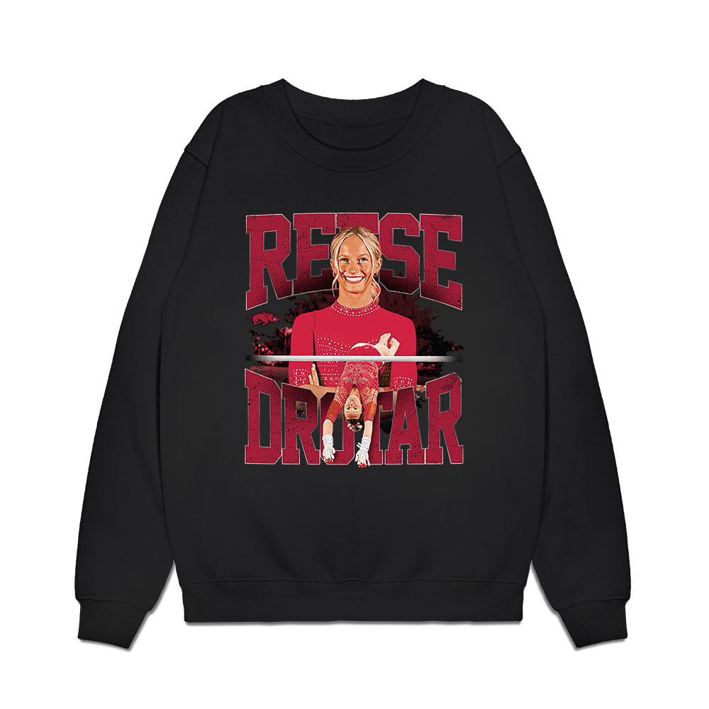 Arkansas - NCAA Women's Gymnastics : Reese Drotar - Premium Crewneck Sweatshirt-0