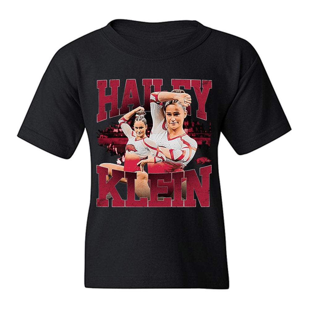 Arkansas - NCAA Women's Gymnastics : Hailey Klein - Youth T-Shirt-0