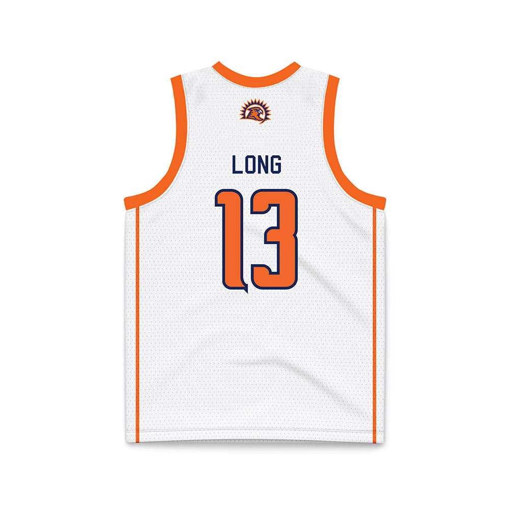 FPU - NCAA Women's Basketball : Mason Long - White Basketball Jersey-1