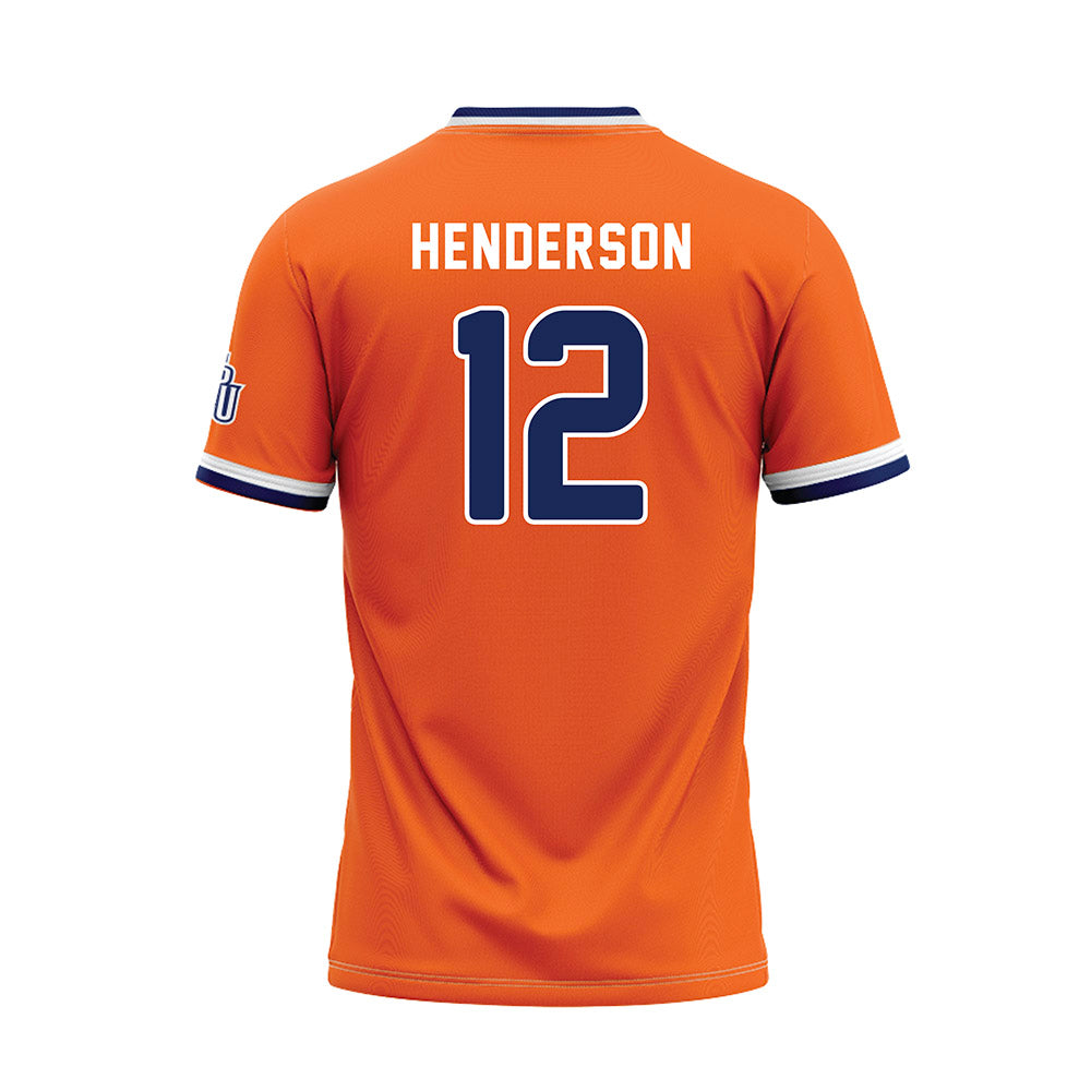 FPU - NCAA Baseball : Gabe Henderson - Orange Baseball Jersey-1