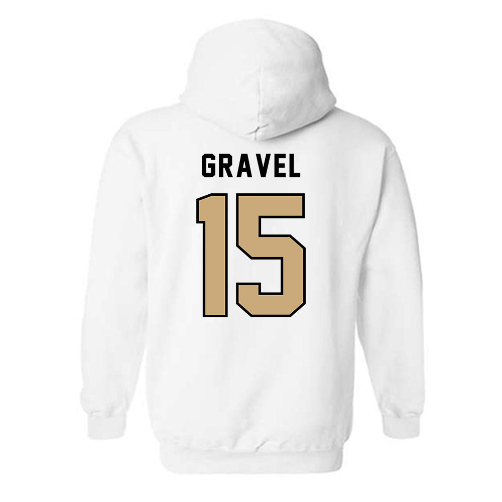 Anderson - NCAA Women's Basketball : Rose Gravel - Classic Shersey Hooded Sweatshirt-1