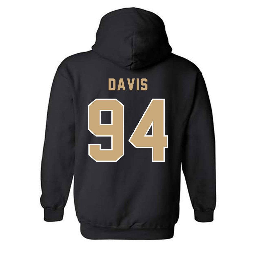 Anderson - NCAA Football : Connor Davis - Classic Shersey Hooded Sweatshirt-1