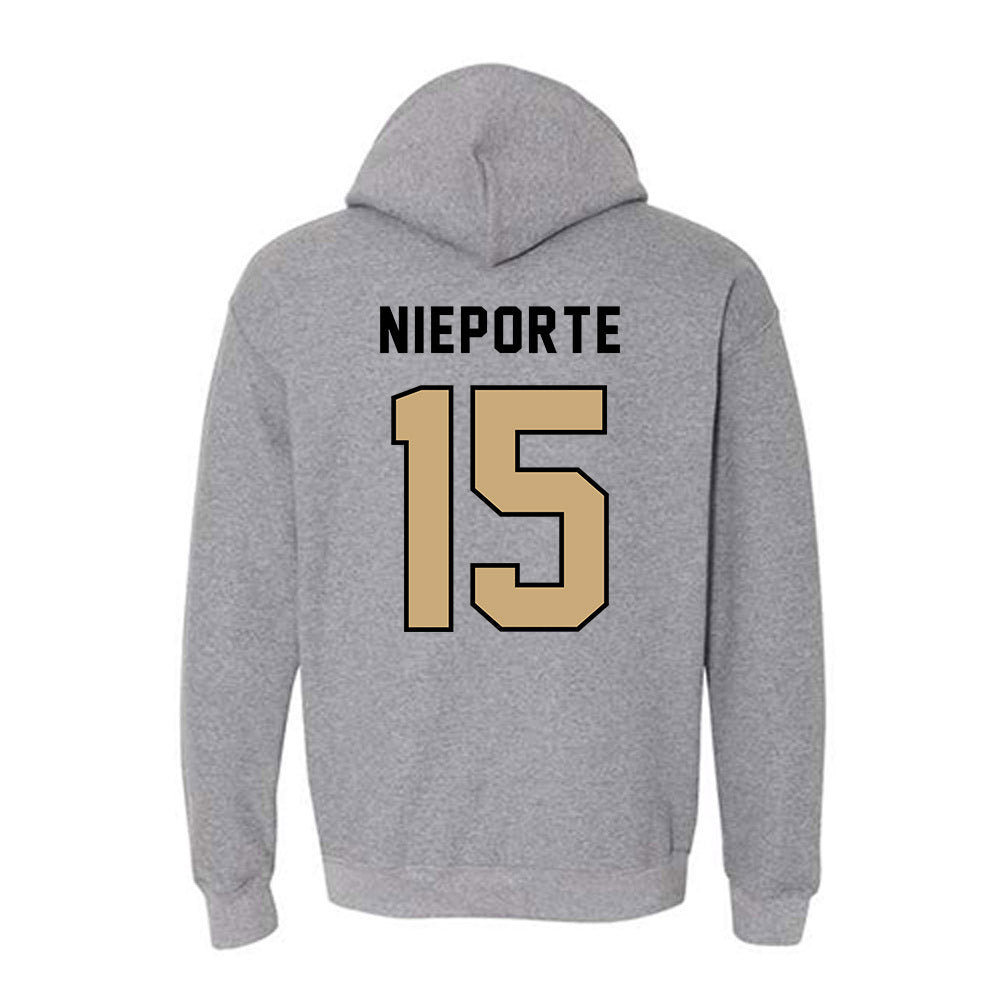 Anderson - NCAA Women's Volleyball : Ellie Nieporte - Classic Shersey Hooded Sweatshirt-1