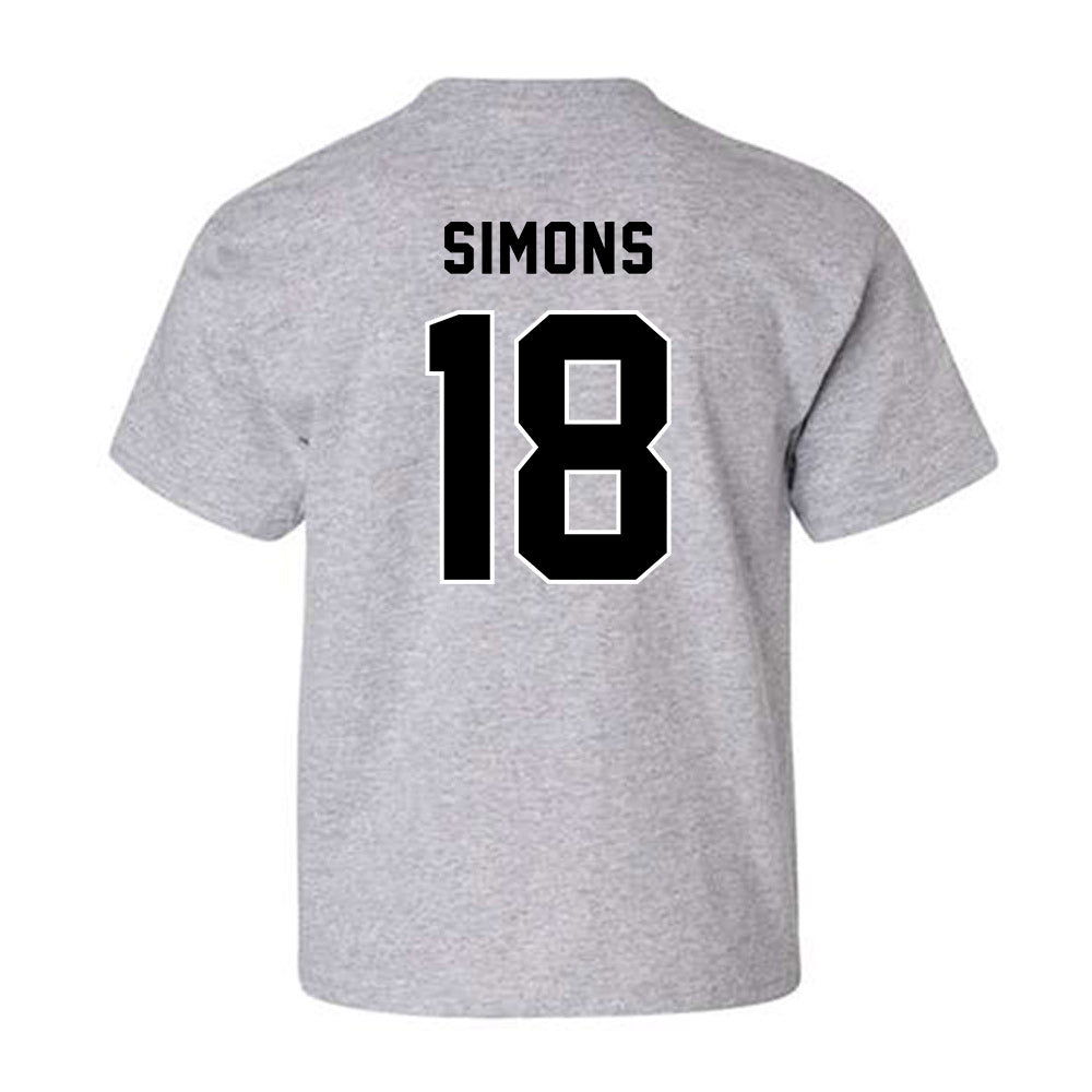 Anderson - NCAA Football : Blaine Simons - Classic Shersey Youth T-Shirt-1