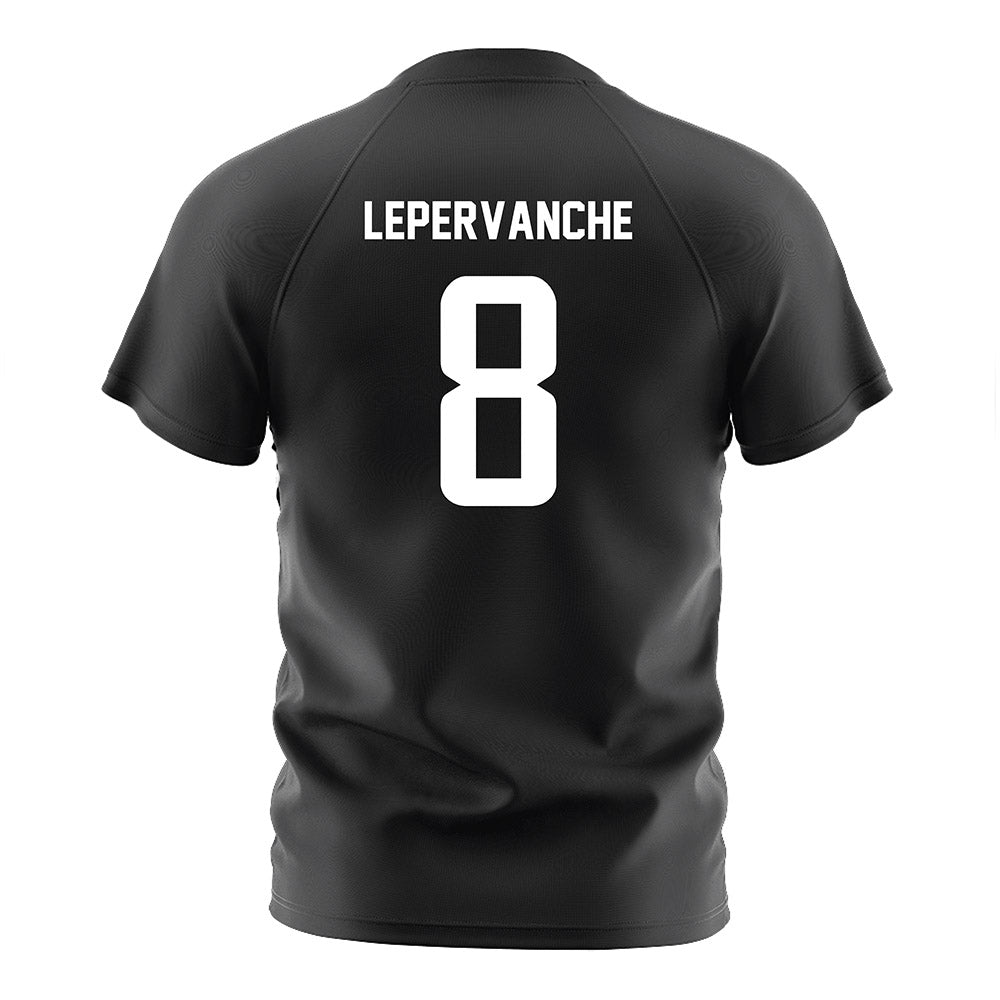 Anderson - NCAA Men's Soccer : Juan Lepervanche - Black Soccer Jersey-1