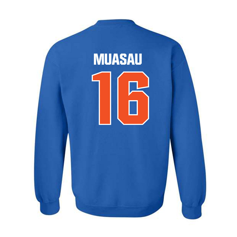 Morgan State - NCAA Football : Kobe Muasau - Classic Shersey Crewneck Sweatshirt-1