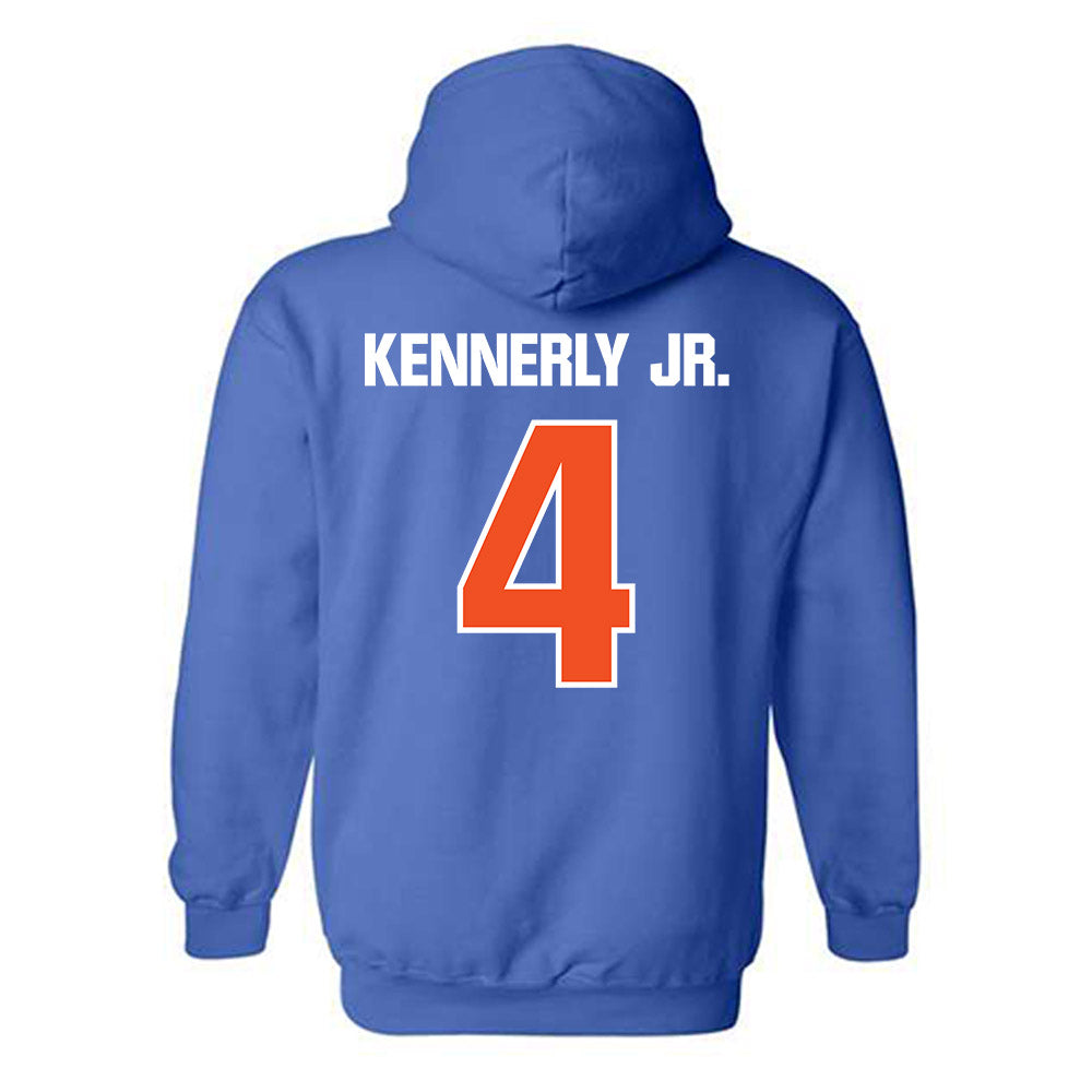 Morgan State - NCAA Football : Joseph Kennerly Jr. - Classic Shersey Hooded Sweatshirt-1