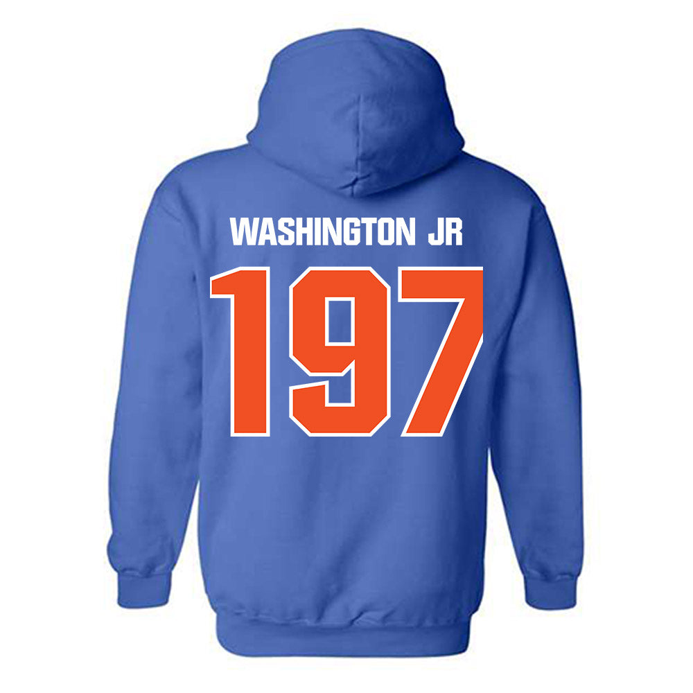 Morgan State - NCAA Wrestling : Eric Washington Jr - Classic Shersey Hooded Sweatshirt-1