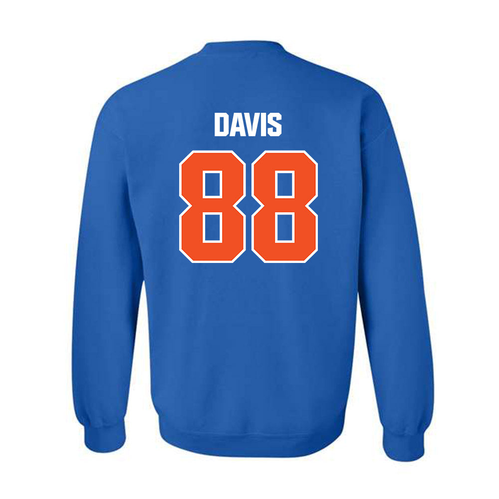 Morgan State - NCAA Football : Treston Davis - Classic Shersey Crewneck Sweatshirt-1