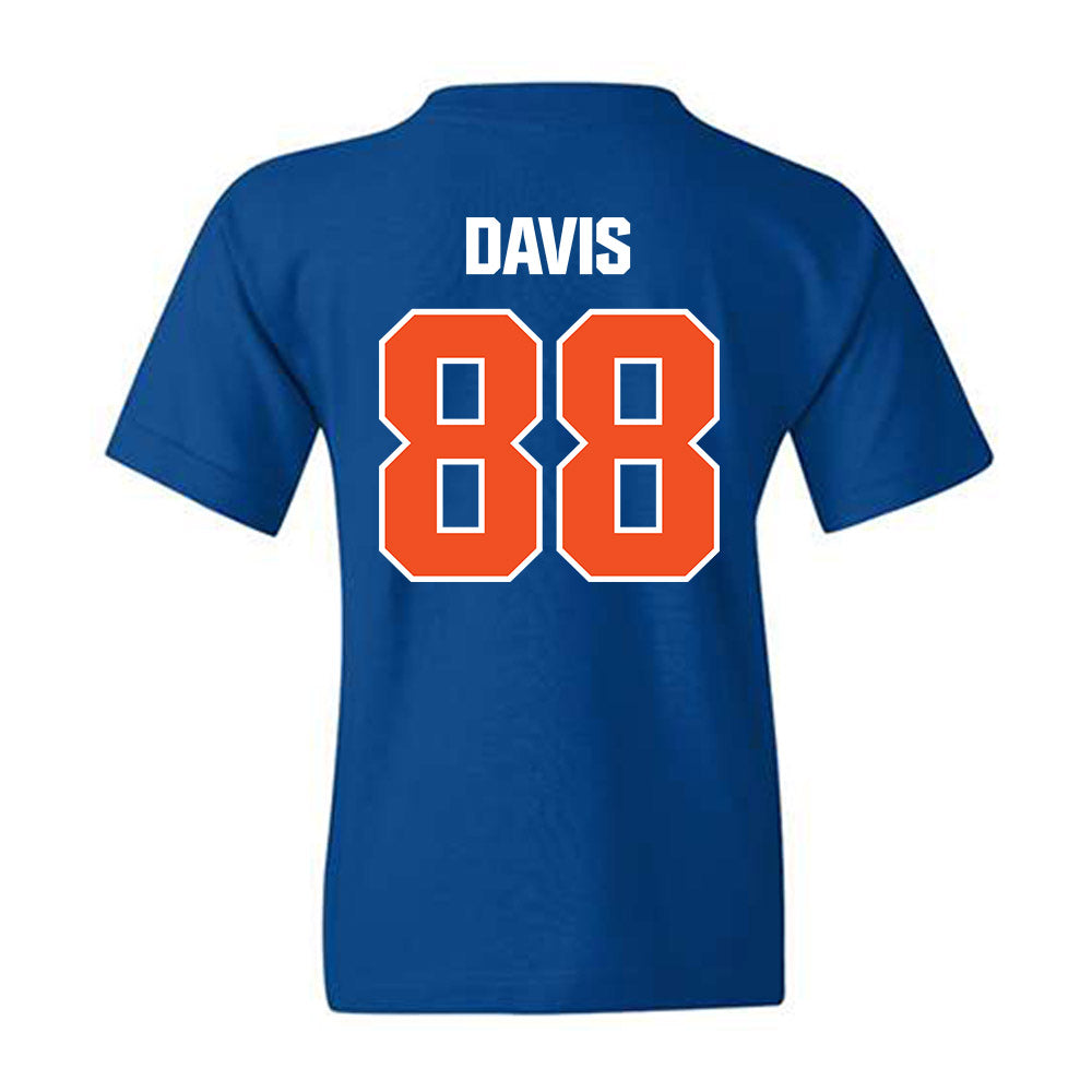 Morgan State - NCAA Football : Treston Davis - Classic Shersey Youth T-Shirt-1