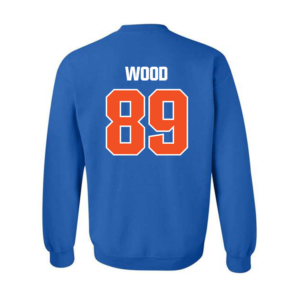 Morgan State - NCAA Football : Tyreek Wood - Classic Shersey Crewneck Sweatshirt-1