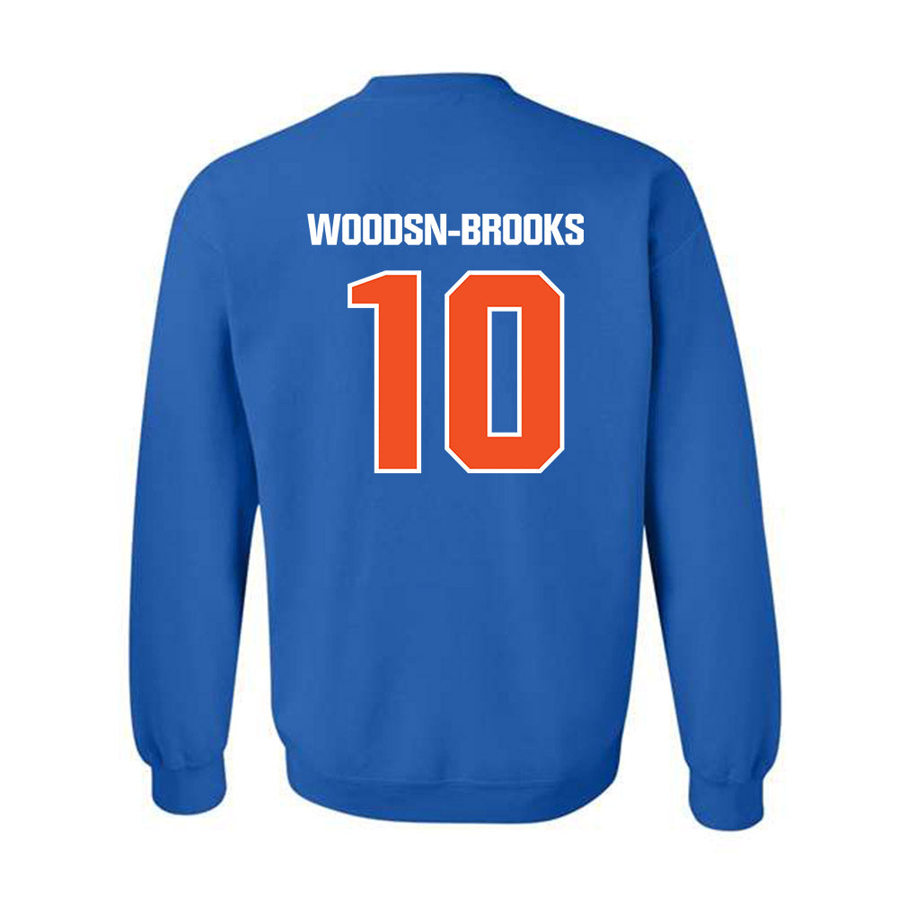 Morgan State - NCAA Football : Jianni Woodsn-Brooks - Classic Shersey Crewneck Sweatshirt-1
