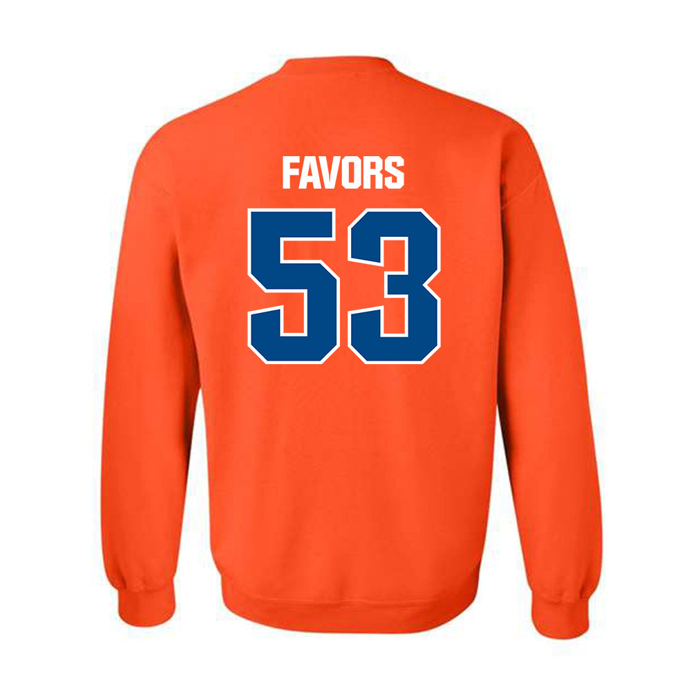 Morgan State - NCAA Football : Adorain Favors - Classic Shersey Crewneck Sweatshirt-1