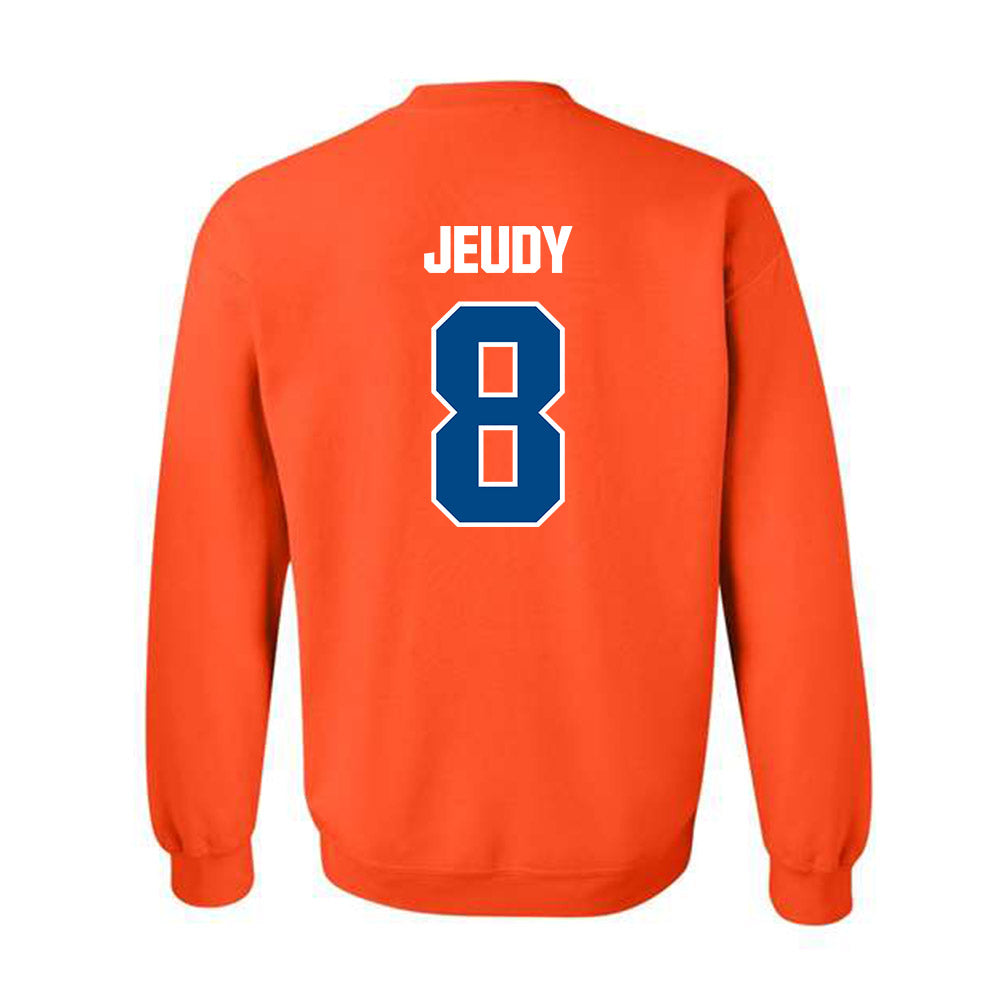 Morgan State - NCAA Football : Jordan Jeudy - Classic Shersey Crewneck Sweatshirt-1