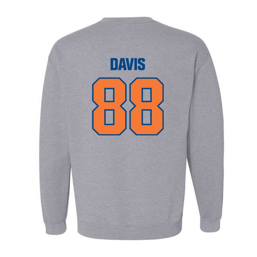 Morgan State - NCAA Football : Treston Davis - Classic Shersey Crewneck Sweatshirt-1