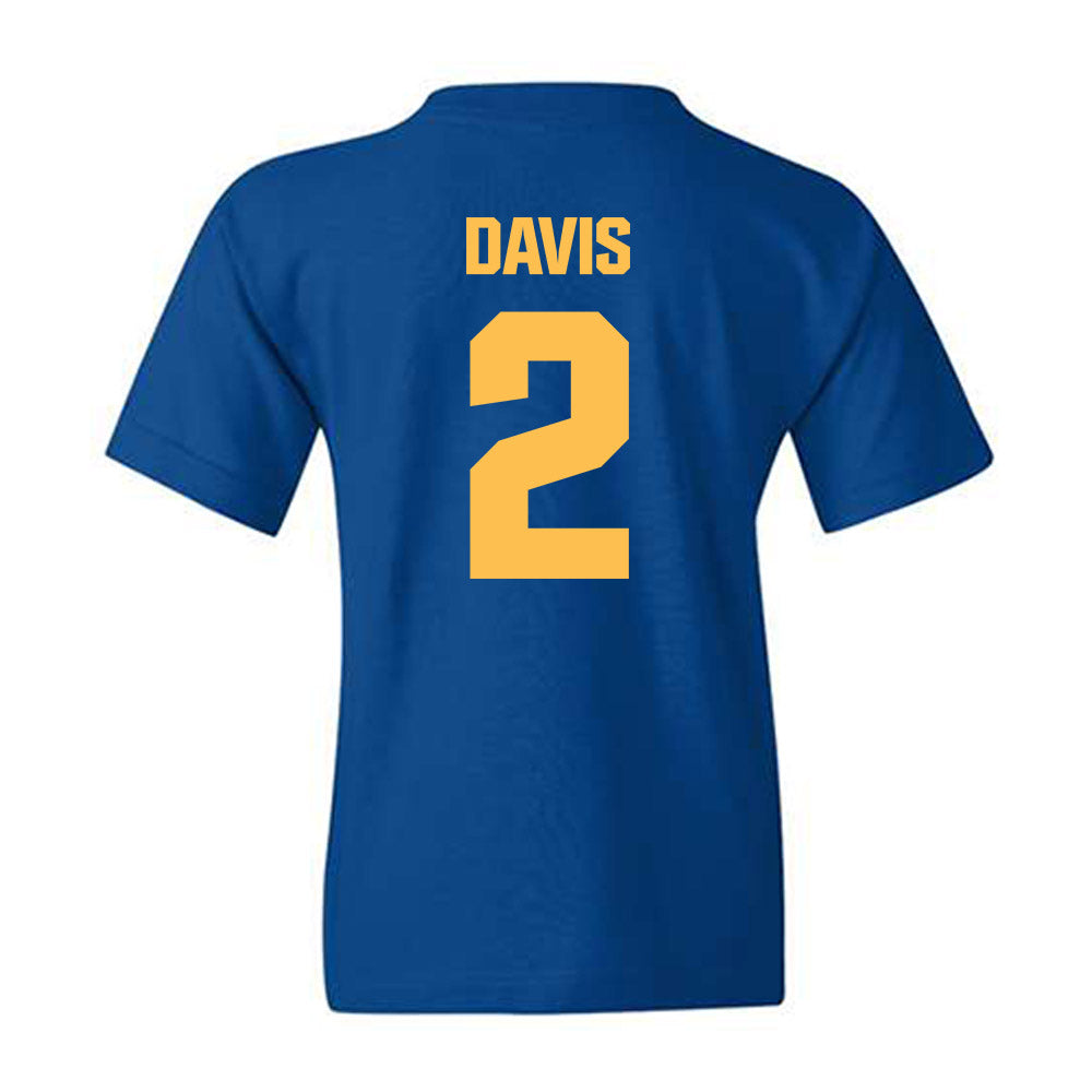 Morgan State - NCAA Men's Basketball : Elijah Davis - Classic Shersey Youth T-Shirt-1