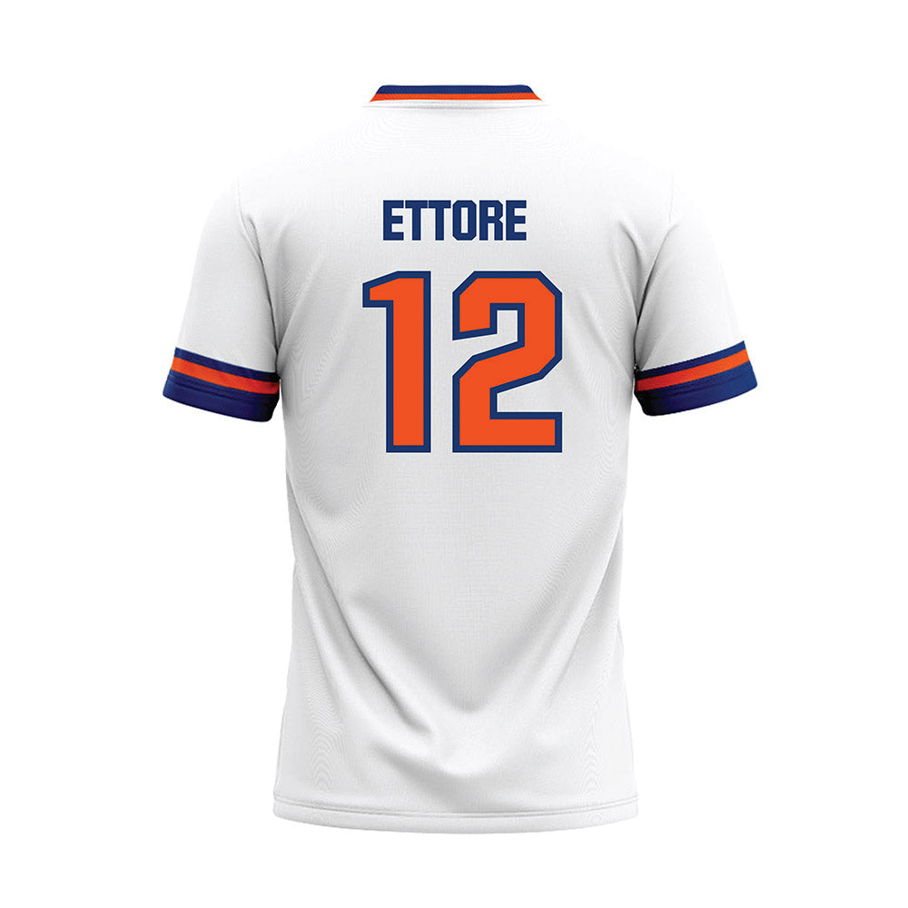Morgan State - NCAA Softball : Gianna Ettore - White Baseball Jersey-1