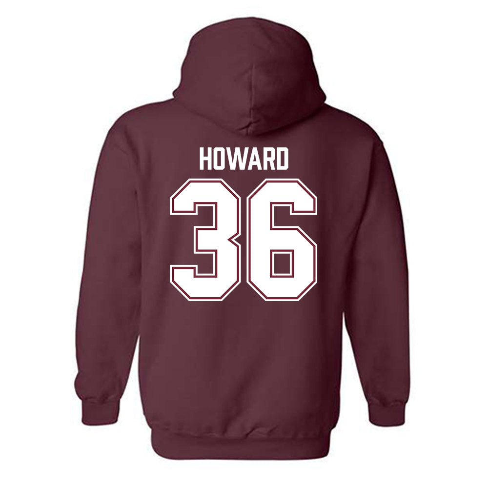 Bellarmine - NCAA Men's Soccer : Ben Howard - Classic Shersey Hooded Sweatshirt-3