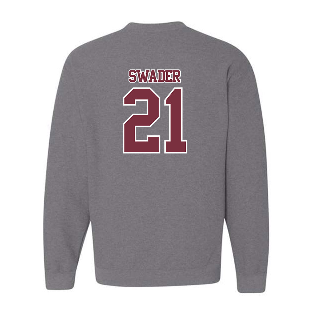Bellarmine - NCAA Baseball : AJ Swader - Classic Shersey Crewneck Sweatshirt-3