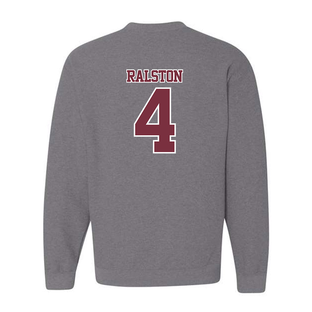 Bellarmine - NCAA Women's Basketball : Triniti Ralston - Classic Shersey Crewneck Sweatshirt-3