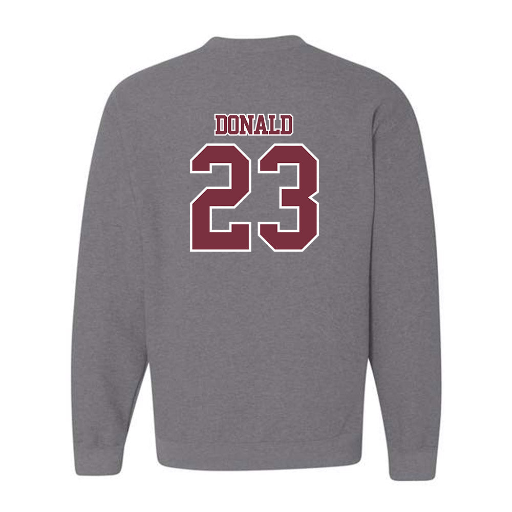 Bellarmine - NCAA Men's Basketball : Sam Donald - Classic Shersey Crewneck Sweatshirt-3