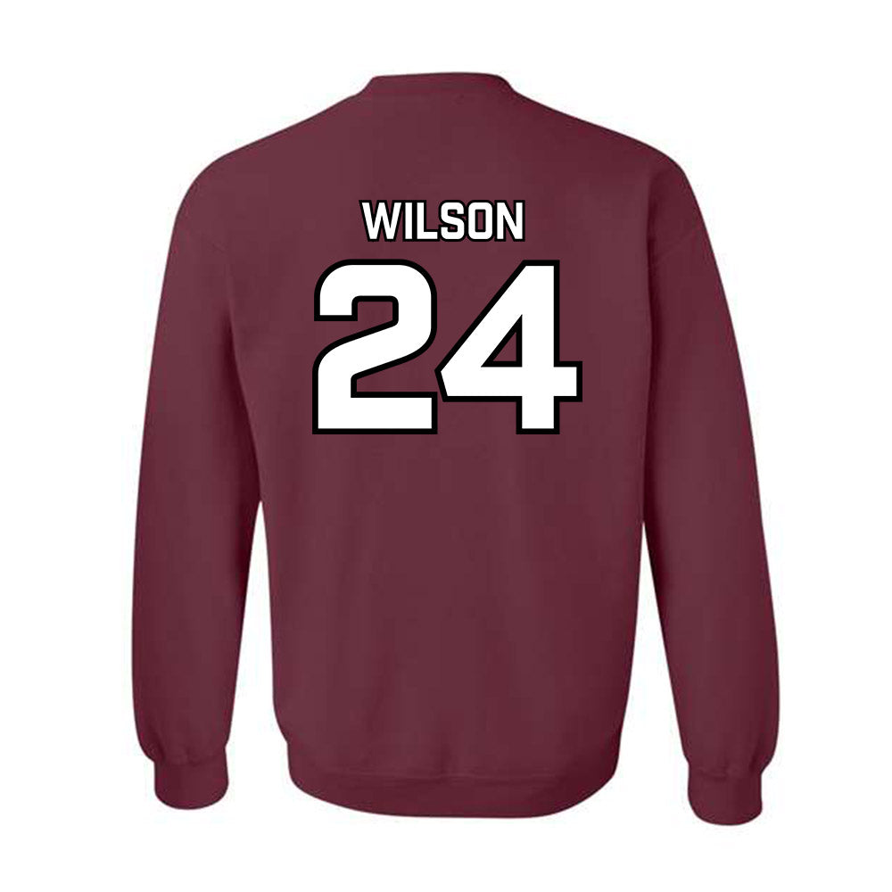 - NCAA Men's Basketball : Michael Wilson - Classic Shersey Crewneck Sweatshirt-3