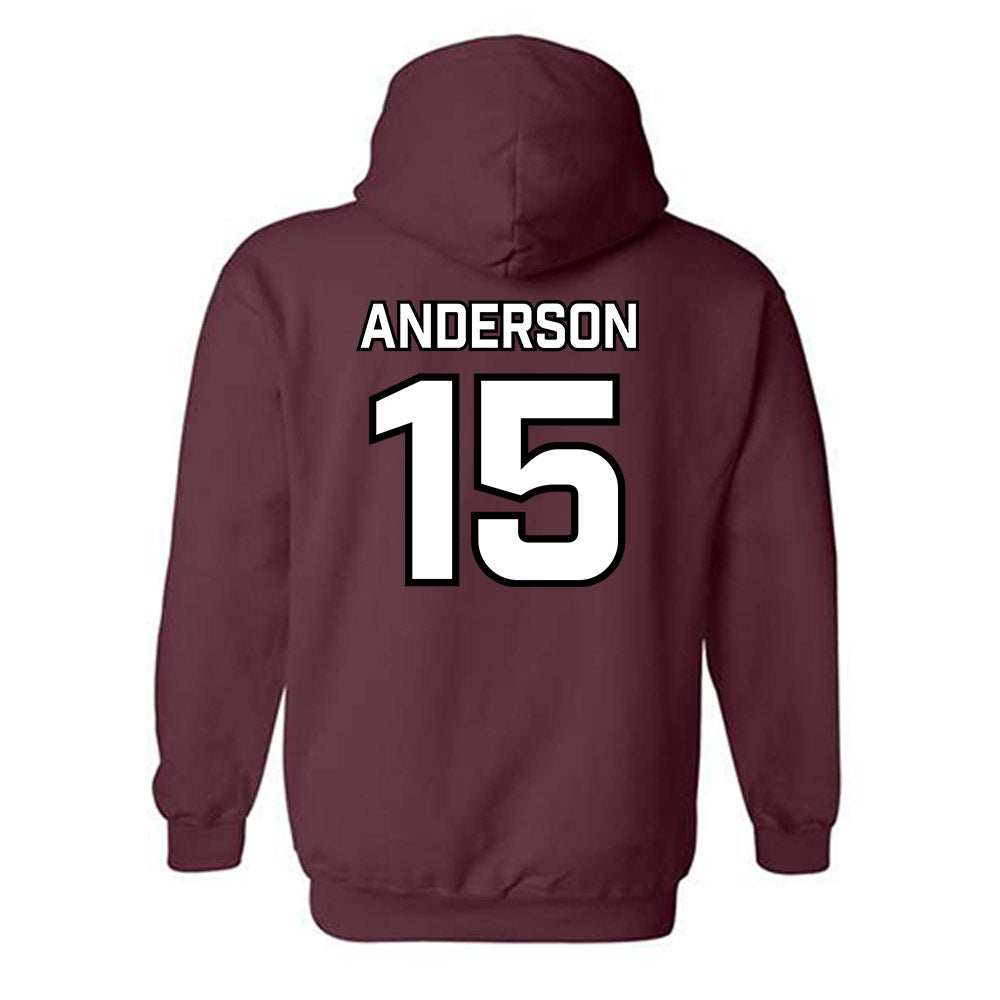 Bellarmine - NCAA Men's Basketball : Luke Anderson - Classic Shersey Hooded Sweatshirt-3