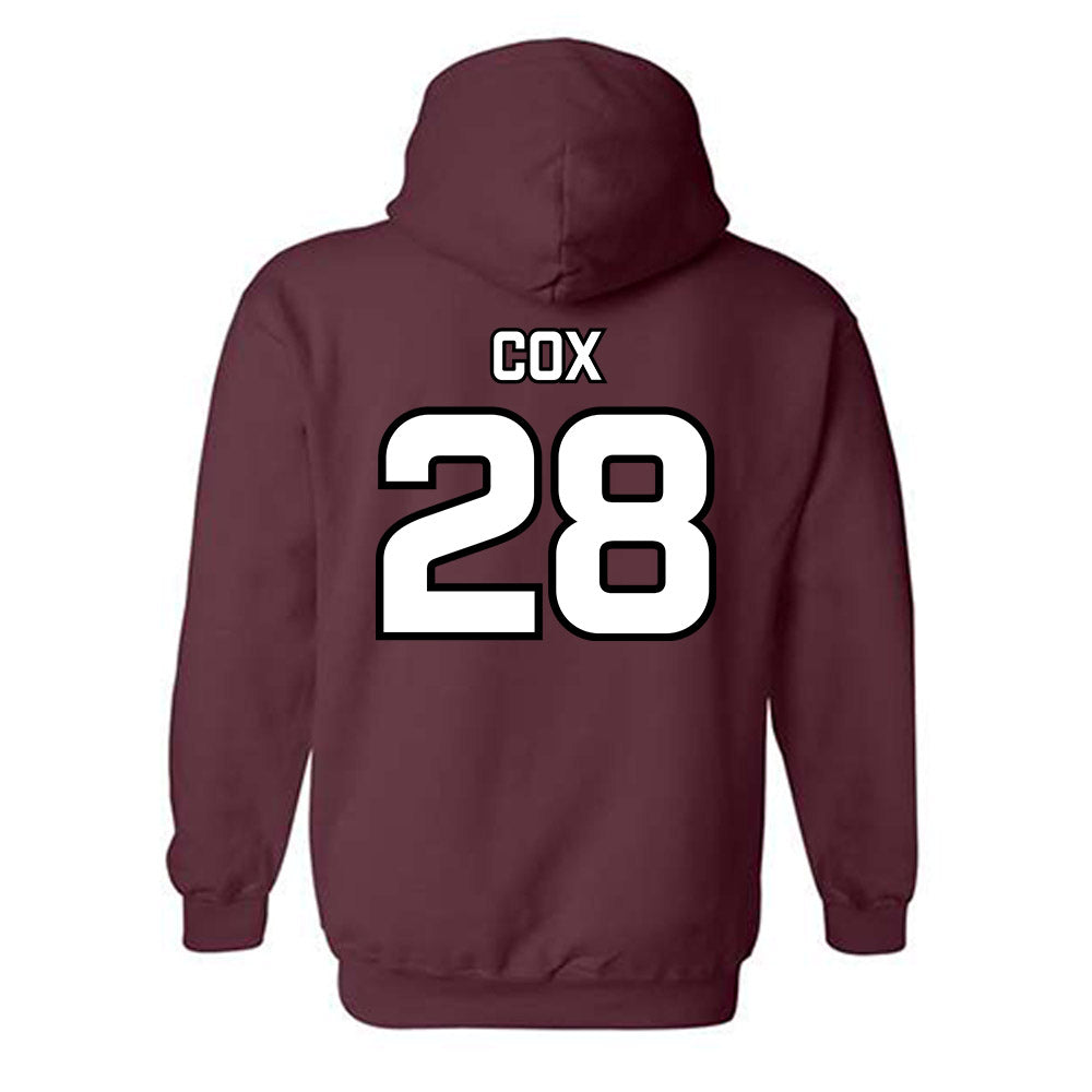 Bellarmine - NCAA Football : Russell Cox - Classic Shersey Hooded Sweatshirt-3