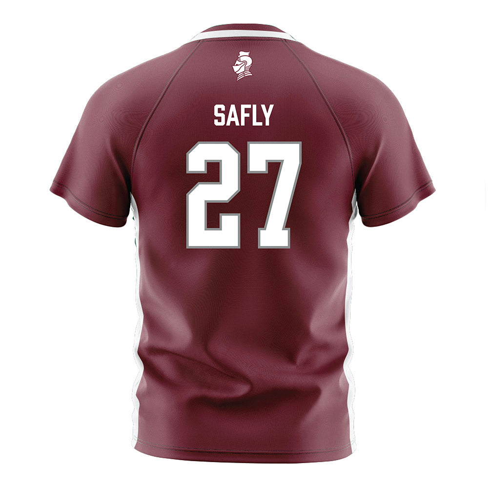 Bellarmine - NCAA Men's Soccer : Sam Safly - Maroon Soccer Jersey-1