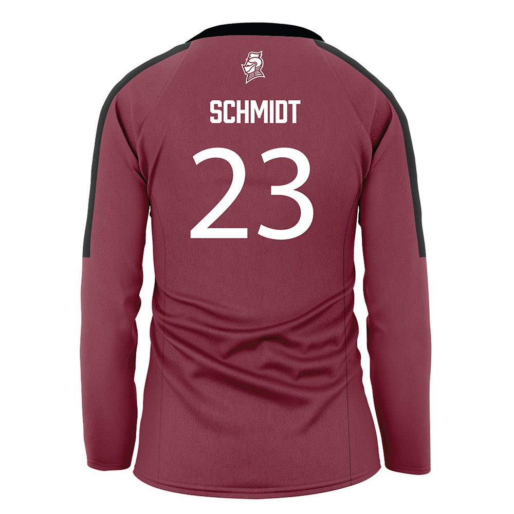 Bellarmine - NCAA Women's Volleyball : Jess Schmidt - Red Volleyball Jersey-1