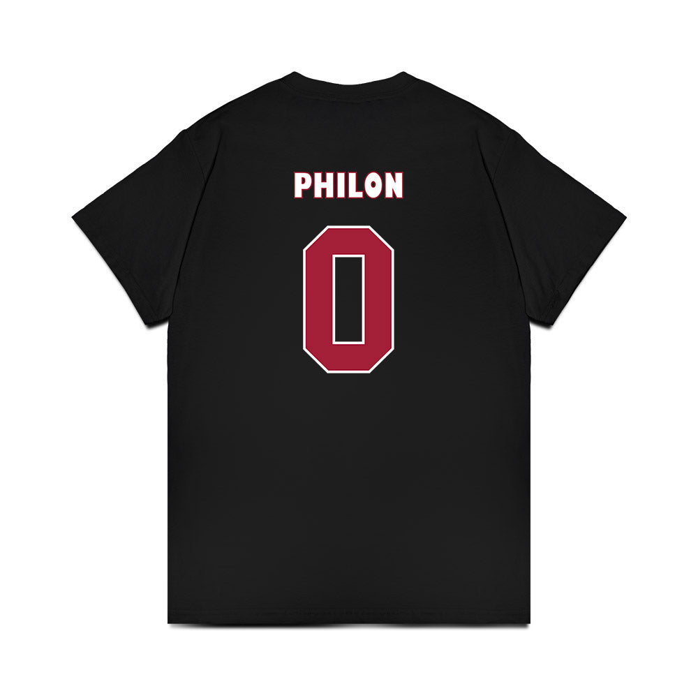 Alabama - NCAA Men's Basketball : Labaron Philon - Blue Collar Caricature Premium T-Shirt-1