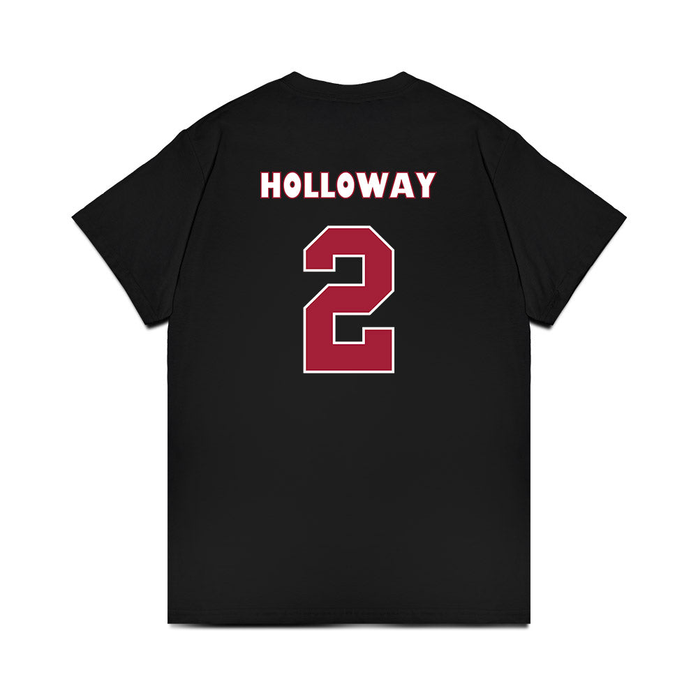 Alabama - NCAA Men's Basketball : Aden Holloway - Blue Collar Caricature Premium T-Shirt-1