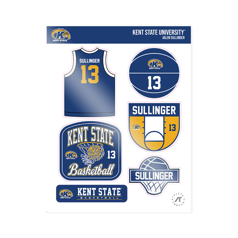 Kent State - NCAA Men's Basketball : Jalen Sullinger - Sticker Sheet-0