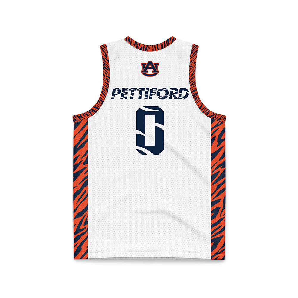 Auburn - NCAA Men's Basketball : Tahaad Pettiford - Basketball Jersey-1