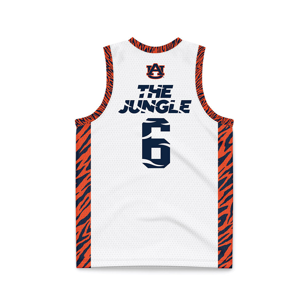 Auburn - NCAA Men's Basketball : KeShawn Murphy - The Jungle Basketball Jersey-1