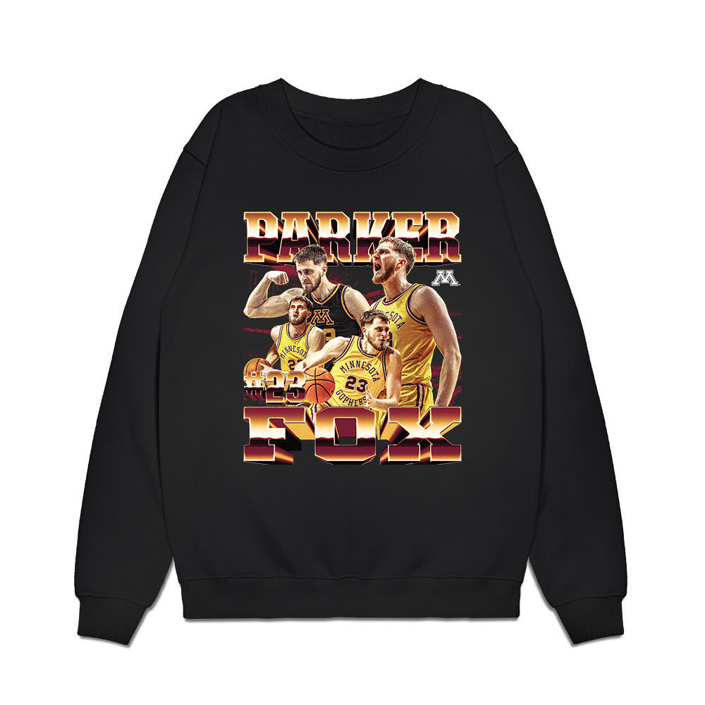 Minnesota - NCAA Men's Basketball : Parker Fox - Premium Crewneck Sweatshirt-0