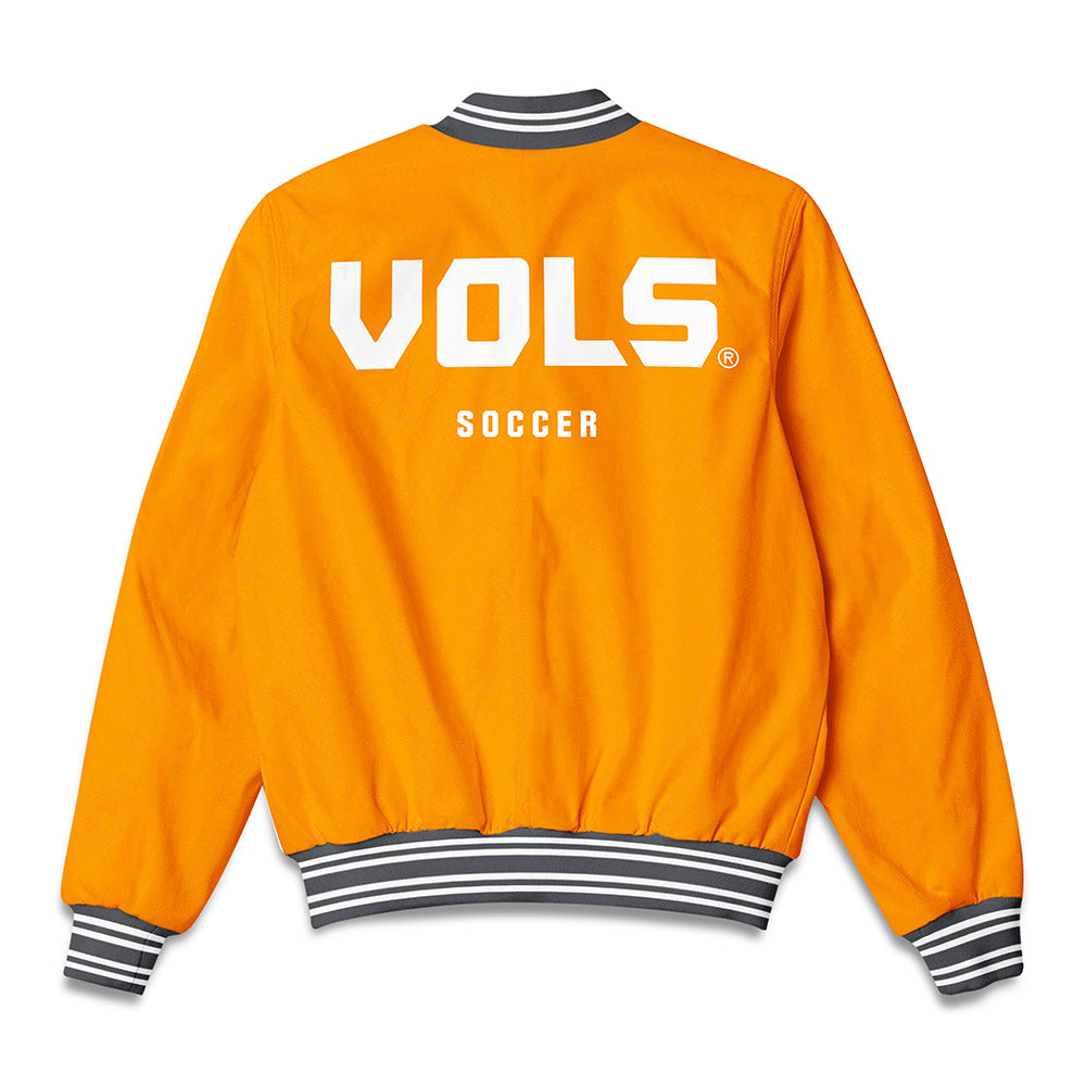 Tennessee - NCAA Women's Soccer : Jenna Chatterton - Bomber Jacket-1