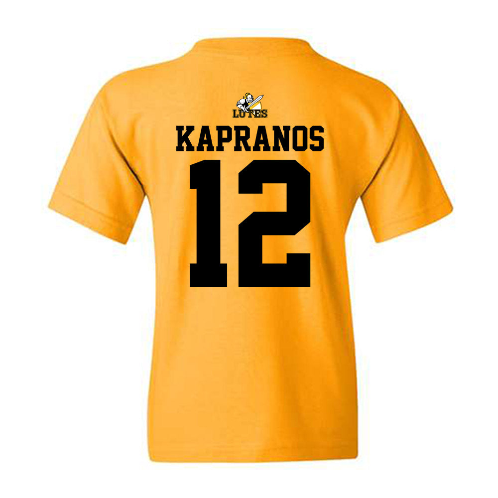 PLU - NCAA Men's Basketball : Charlie Kapranos - Youth T-Shirt-1