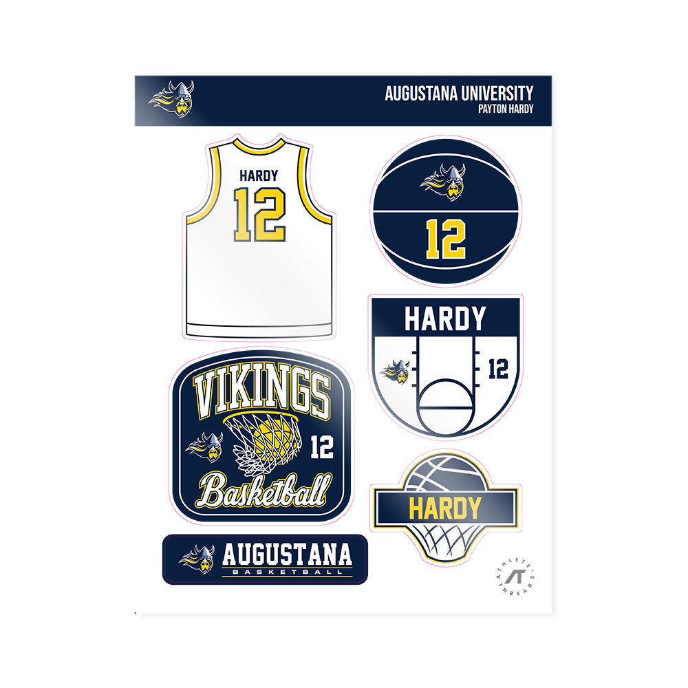 AU - NCAA Women's Basketball : Payton Hardy - Sticker Sheet-0