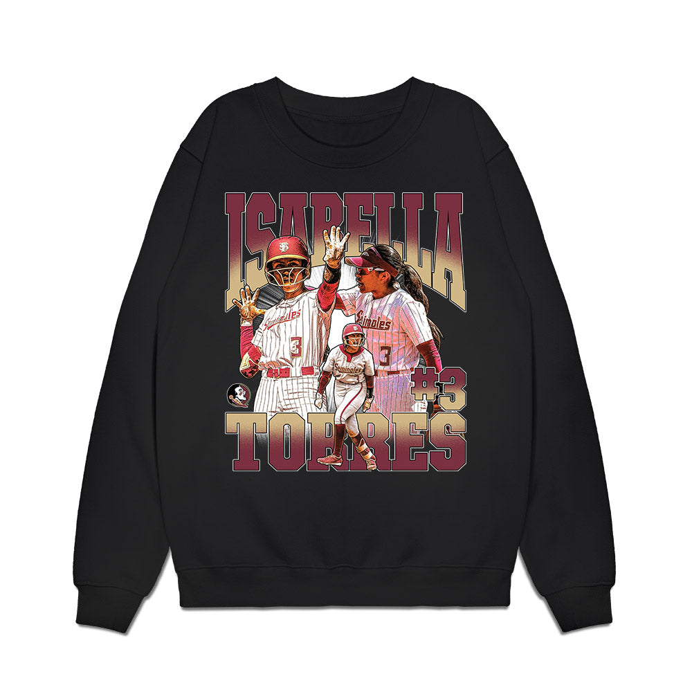 FSU - NCAA Softball : Isabella Torres - Premium Crewneck Sweatshirt-0