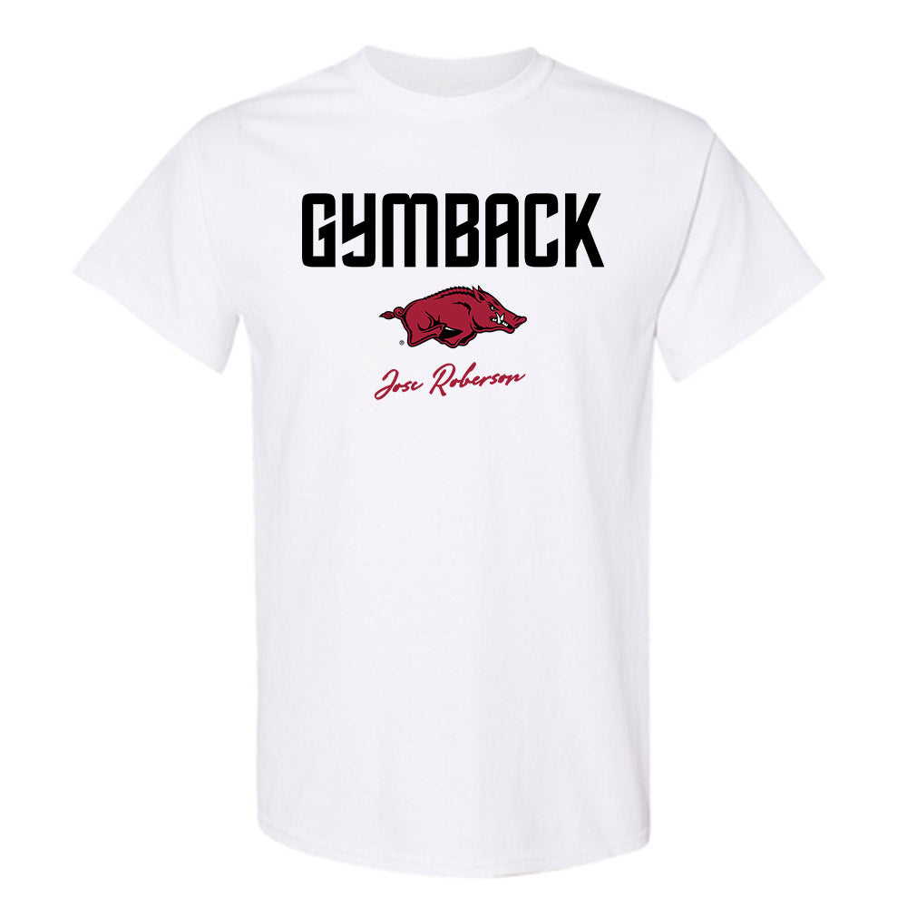 Arkansas - NCAA Women's Gymnastics : Joscelyn Roberson - Classic Shersey T-Shirt-0