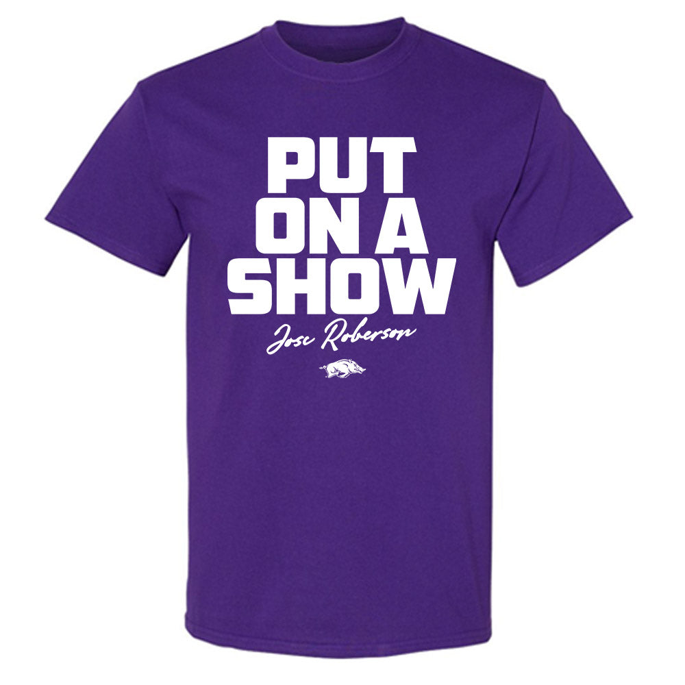 Arkansas - NCAA Women's Gymnastics : Joscelyn Roberson - Classic Shersey T-Shirt-0